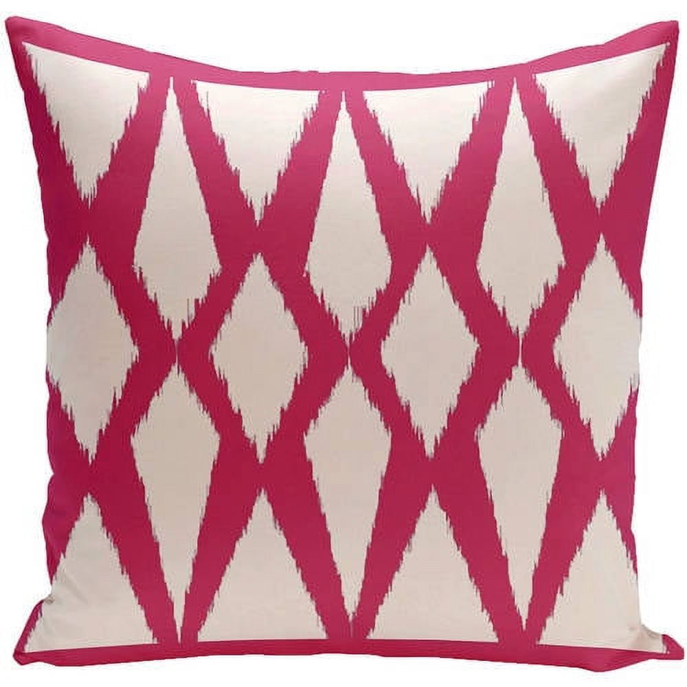 Simply Daisy 16" x 16" Geometric Decorative Outdoor Pillow