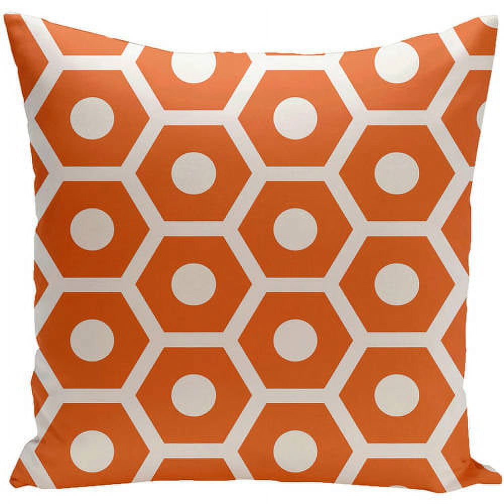 Simply Daisy 16" x 16" Geometric Decorative Outdoor Pillow
