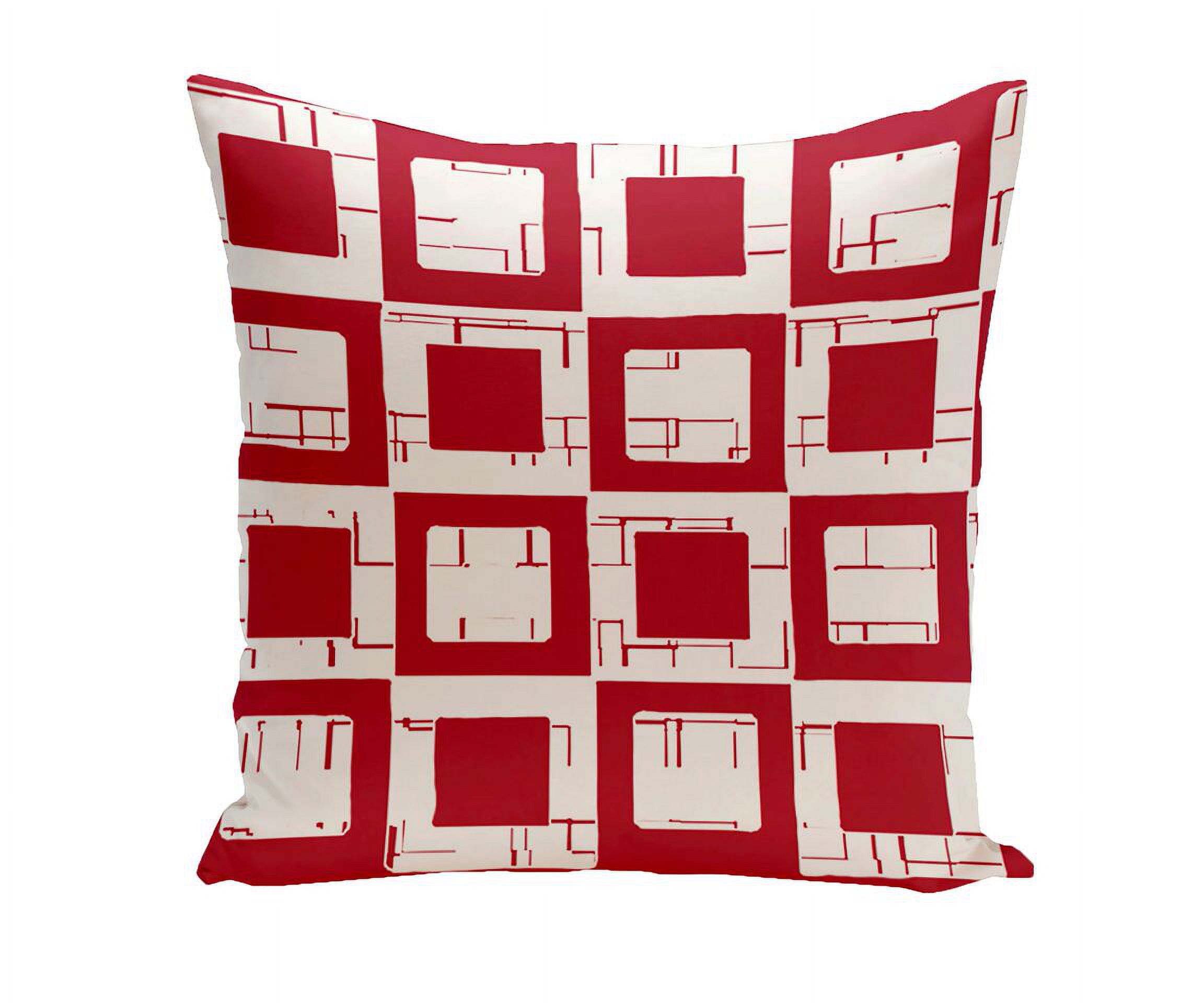 Simply Daisy 16" x 16" Geometric Decorative Pillow