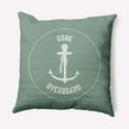 thumbnail image 1 of Simply Daisy 16" x 16" Gone Forever Overboard Nautical Decorative Indoor Pillow, 1 of 3