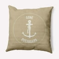 thumbnail image 1 of Simply Daisy 16" x 16" Gone Forever Overboard Nautical Decorative Indoor Pillow, 1 of 3