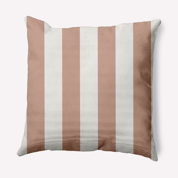 Simply Daisy 16" x 16" Graduated Stripe Nautical Decorative Indoor Pillow