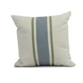 thumbnail image 1 of Simply Daisy, 16" x 16" Grain Sack Outdoor Pillow, Navy Blue, 1 of 2