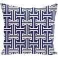 thumbnail image 1 of Simply Daisy 16" x 16" Greek Isles Geometric Print Pillow, 1 of 2