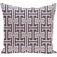thumbnail image 1 of Simply Daisy 16" x 16" Greek Isles Geometric Print Pillow, 1 of 2