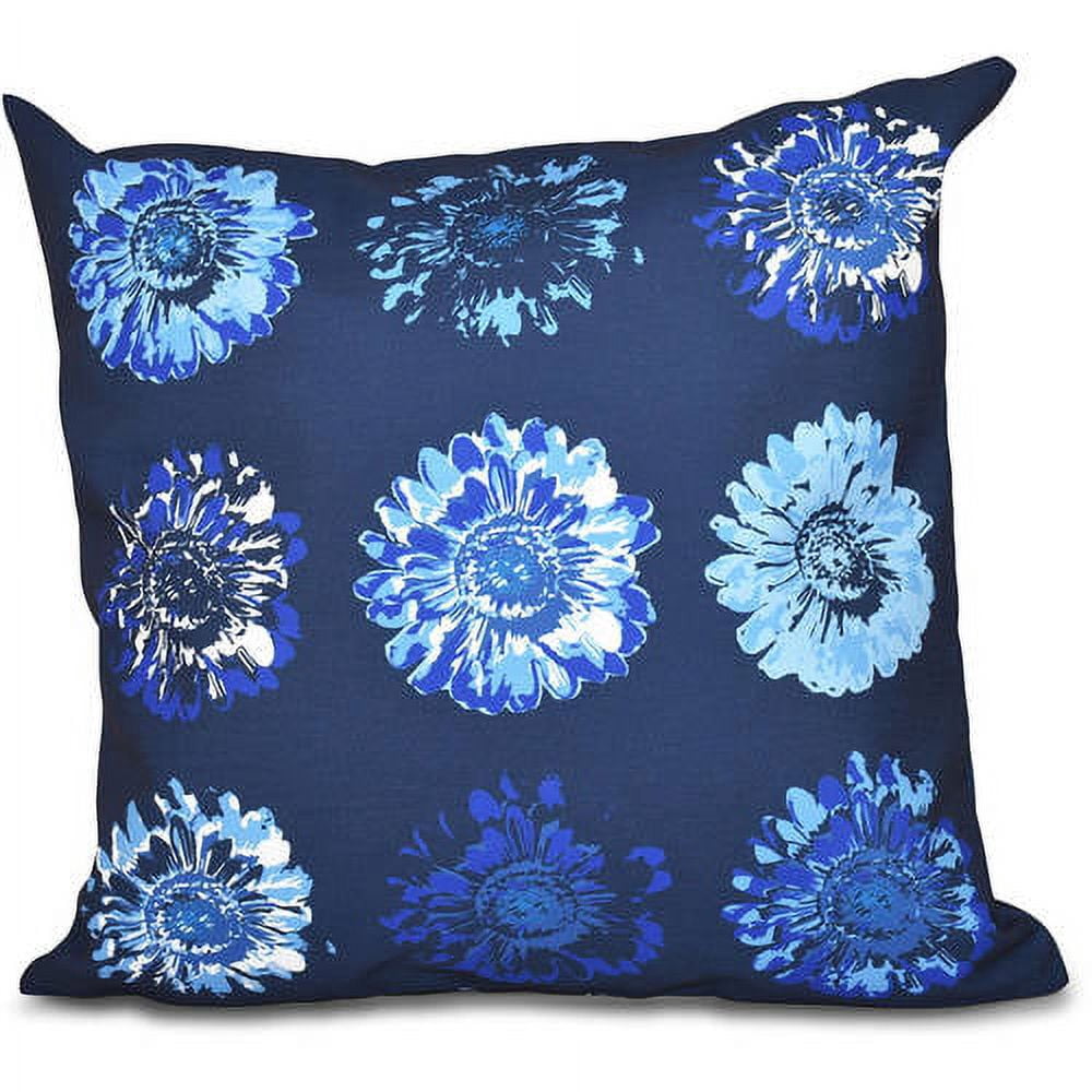 Simply Daisy 16" x 16" Gypsy Floral 2 Floral Outdoor Pillow