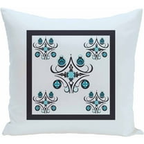 Simply Daisy 16" x 16" Hanky Print Geometric Print Pillow