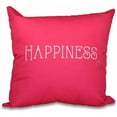 thumbnail image 1 of Simply Daisy 16" x 16" Happiness Word Print Pillow, 1 of 2