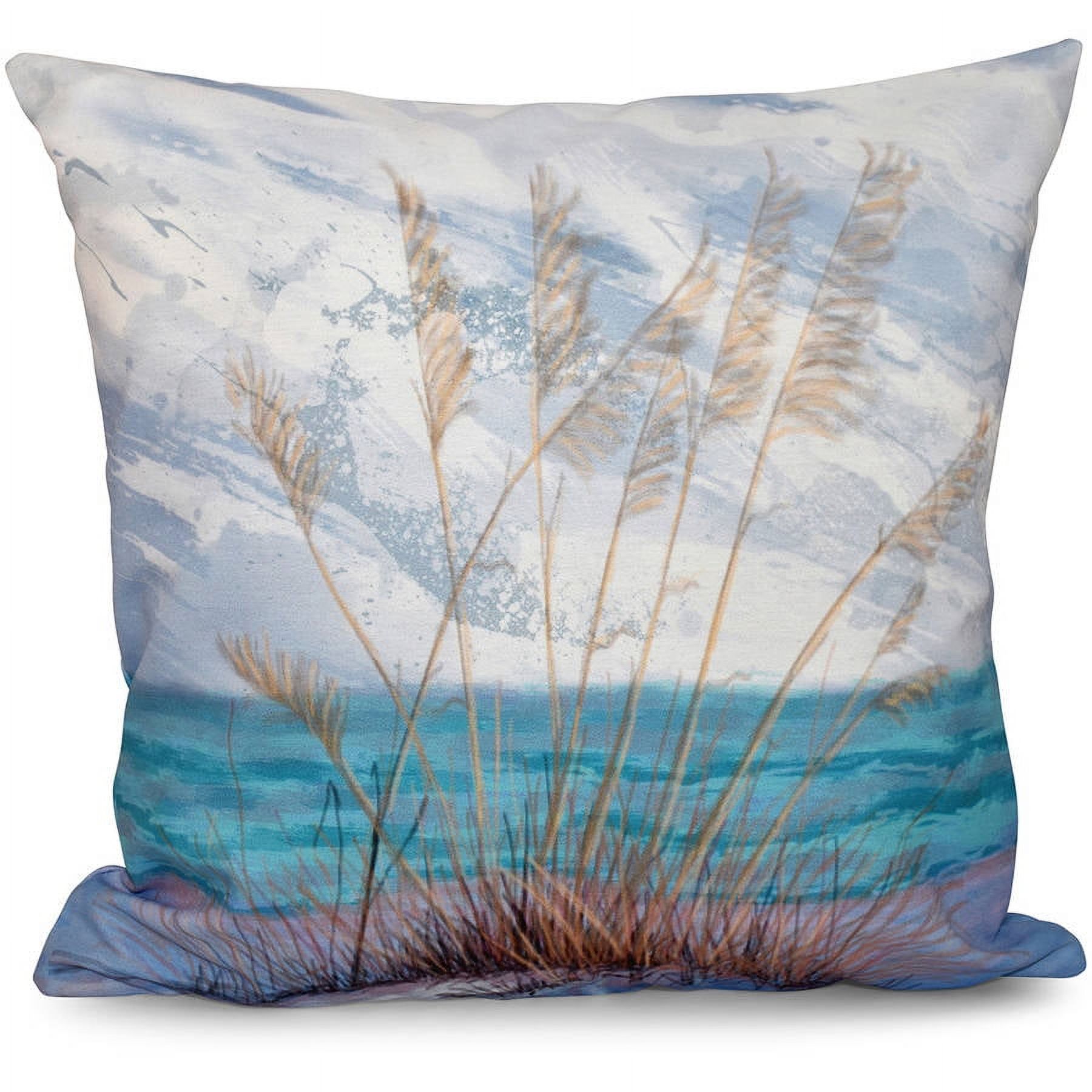 Simply Daisy 16" x 16" Happy Place Floral Print Pillow