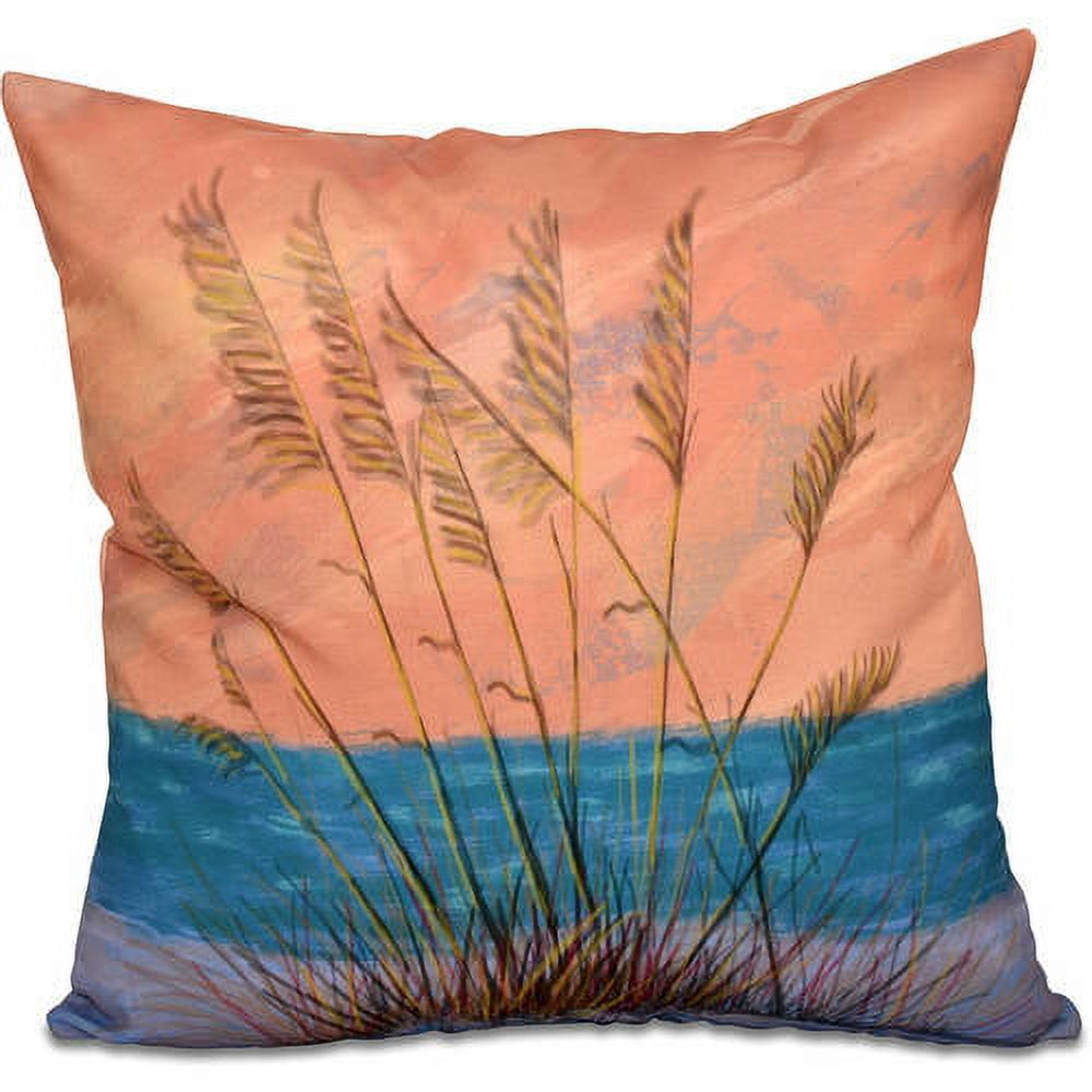 Simply Daisy 16" x 16" Happy Place Floral Print Pillow