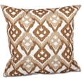 thumbnail image 1 of Simply Daisy 16" x 16" Hipster Geometric Outdoor Pillow, Taupe, 1 of 1