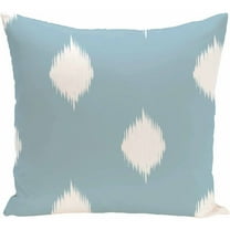 Simply Daisy 16" x 16" Hol-I-kat Decorative Holiday Ikat Print Pillow