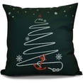 thumbnail image 1 of Simply Daisy 16" x 16" Holiday Anchor Geometric Print Pillow, 1 of 2