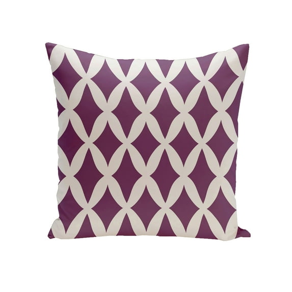 Simply Daisy 16" x 16" Holiday Brights Collection Geometric Pillow