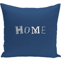 Simply Daisy 16" x 16" Home Word Print Pillow