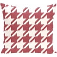thumbnail image 1 of Simply Daisy 16" x 16" Houndstooth Geometric Print Pillow, 1 of 2