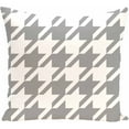 thumbnail image 1 of Simply Daisy 16" x 16" Houndstooth Geometric Print Pillow, 1 of 2