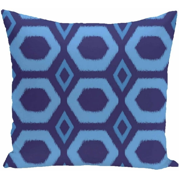 Simply Daisy 16" x 16" Hugs and Kisses Geometric Print Pillow