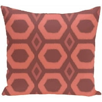 Simply Daisy 16" x 16" Hugs and Kisses Geometric Print Pillow