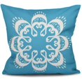 thumbnail image 1 of Simply Daisy 16" x 16" Ikat Mandala Geometric Outdoor Pillow, 1 of 1