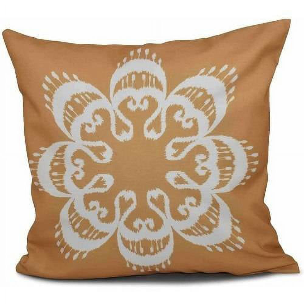 Simply Daisy 16" x 16" Ikat Mandala Geometric Print Pillow