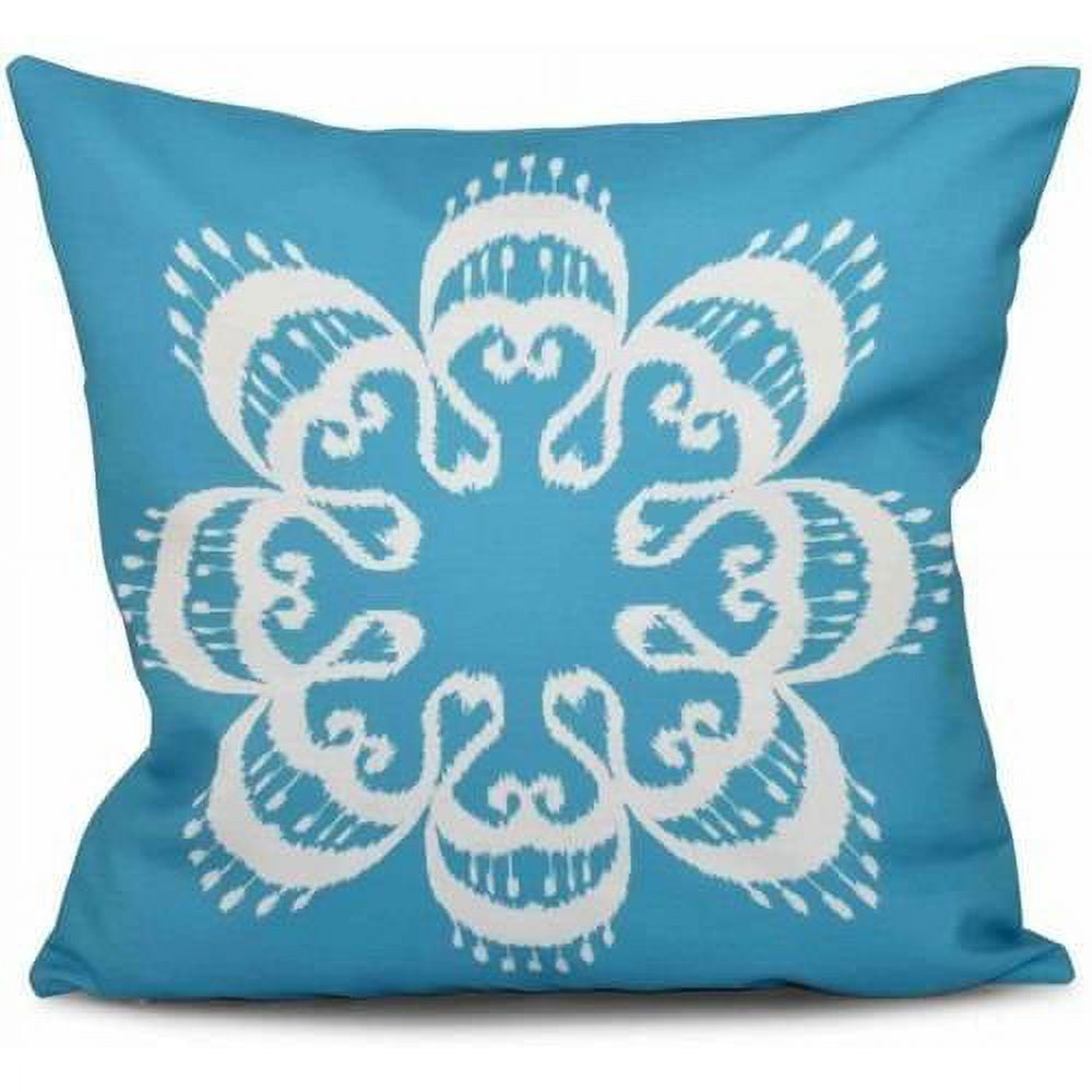 Simply Daisy 16" x 16" Ikat Mandala Geometric Print Pillow