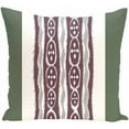 thumbnail image 1 of Simply Daisy 16" x 16" Ikat Ribbon Stripes Print Pillow, 1 of 1