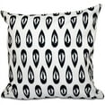 thumbnail image 1 of Simply Daisy 16" x 16" Ikat Tears Geometric Outdoor Pillow, 1 of 1