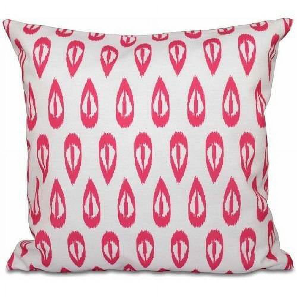 Simply Daisy 16" x 16" Ikat Tears Geometric Print Pillow