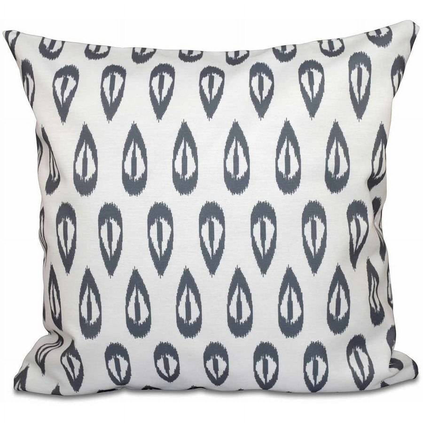 Simply Daisy 16" x 16" Ikat Tears Geometric Print Pillow