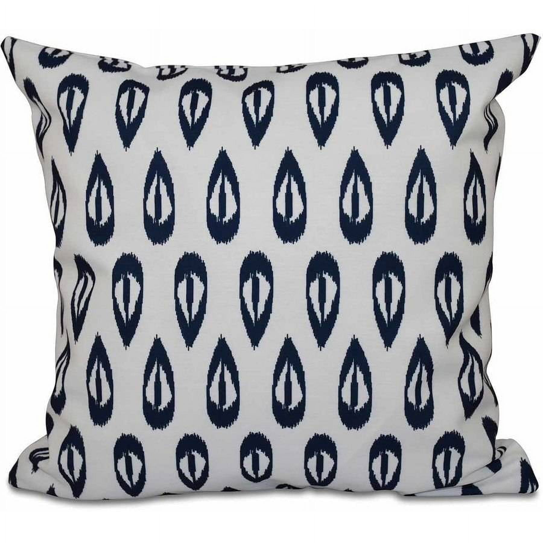 Simply Daisy 16" x 16" Ikat Tears Geometric Print Pillow