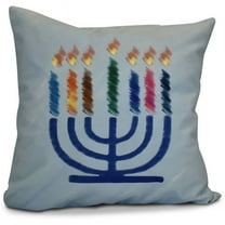 Simply Daisy 16" x 16" Illumination Geometric Print Pillow