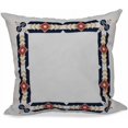 thumbnail image 1 of Simply Daisy 16" x 16" Jodhpur Border Geometric Print Pillow, 1 of 2