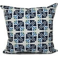thumbnail image 1 of Simply Daisy 16" x 16" Jodhpur Ditsy Geometric Outdoor Pillow, Aqua, 1 of 1