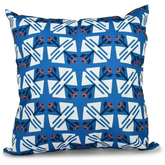 Simply Daisy 16" x 16" Jodhpur Ditsy Geometric Outdoor Pillow