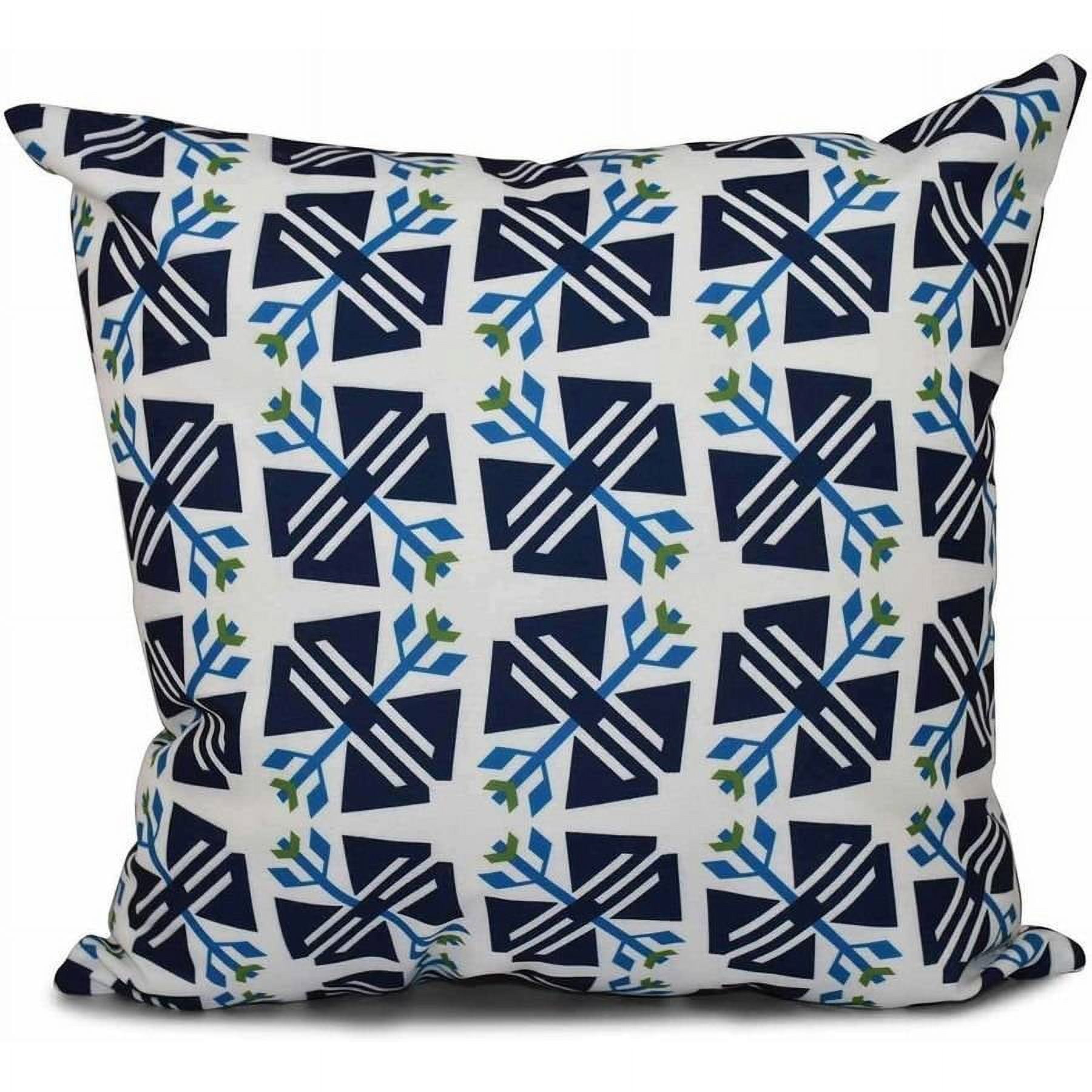 Simply Daisy 16" x 16" Jodhpur Ditsy Geometric Print Pillow