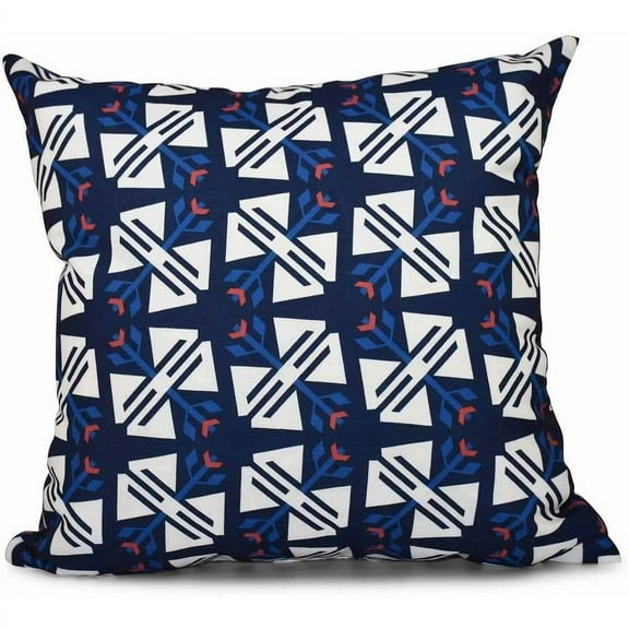 Simply Daisy 16" x 16" Jodhpur Ditsy Geometric Print Pillow