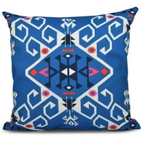 Simply Daisy 16" x 16" Jodhpur Medallion Geometric Outdoor Pillow