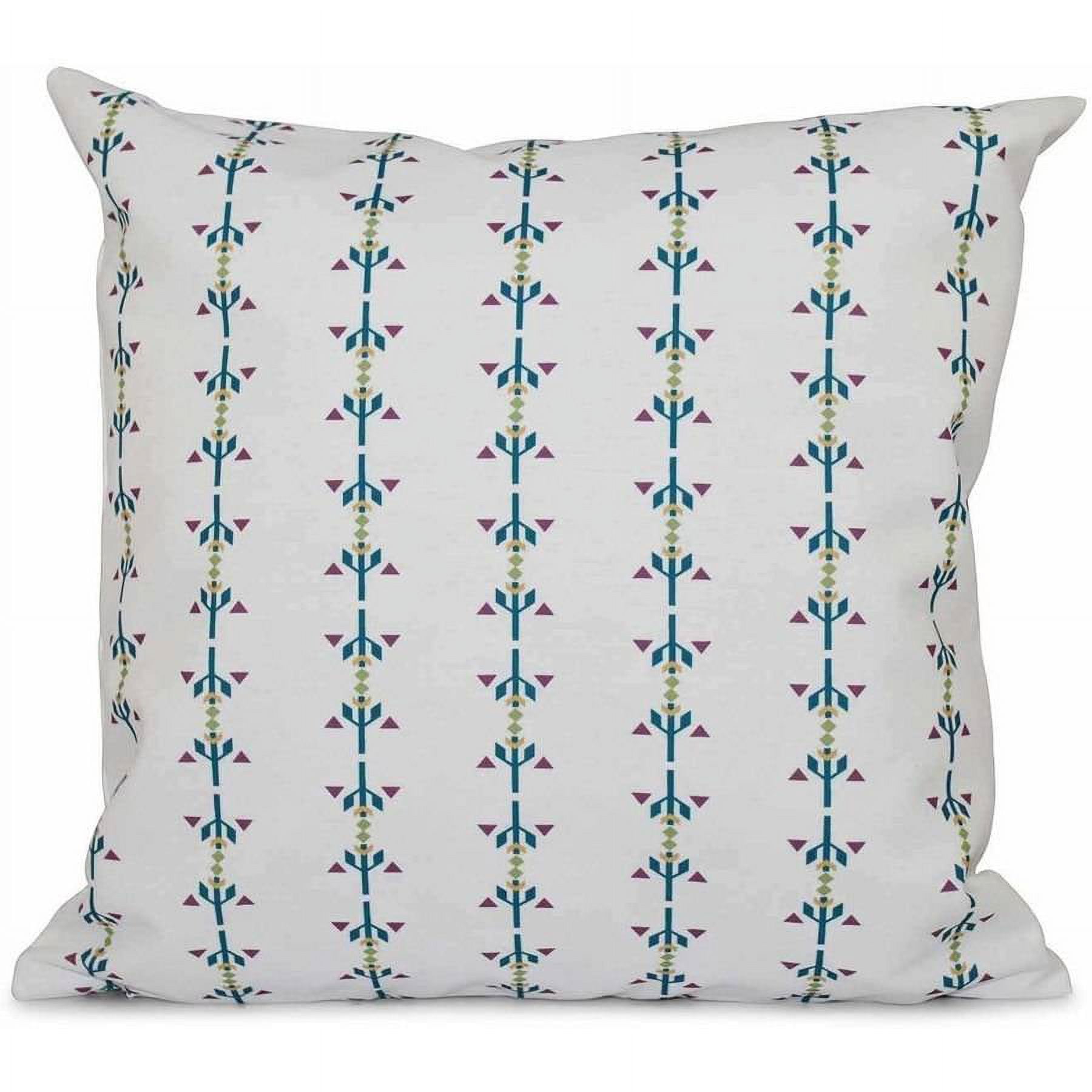 Simply Daisy 16" x 16" Jodhpur Stripe Print Pillow