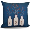 thumbnail image 1 of Simply Daisy 16" x 16" Joy Floral Print Pillow, 1 of 2