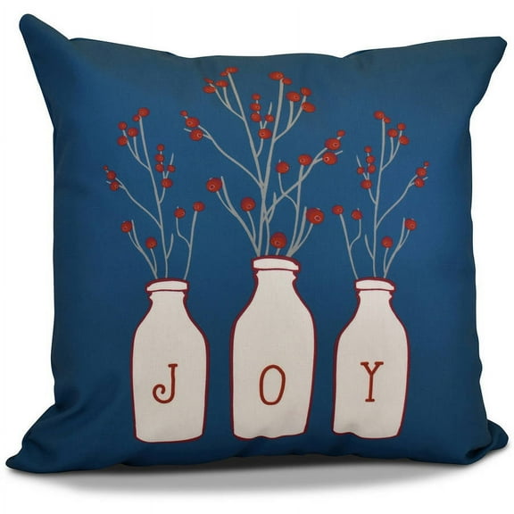 Simply Daisy 16" x 16" Joy Floral Print Pillow