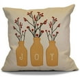 thumbnail image 1 of Simply Daisy 16" x 16" Joy Floral Print Pillow, 1 of 2