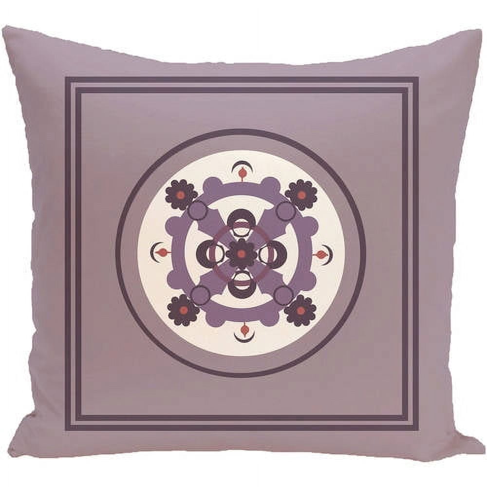 Simply Daisy 16" x 16" Kaleidoscope Geometric Print Outdoor Pillow