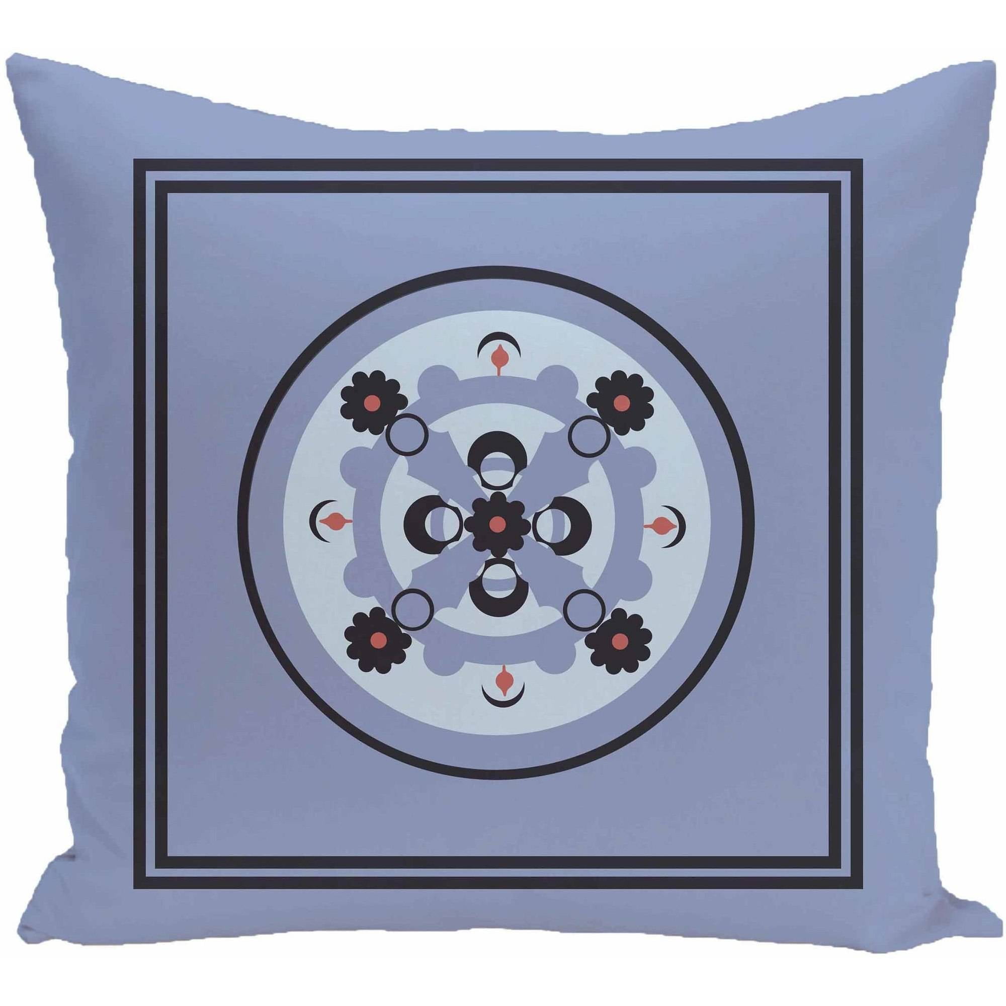 Simply Daisy 16" x 16" Kaleidoscope Geometric Print Pillow