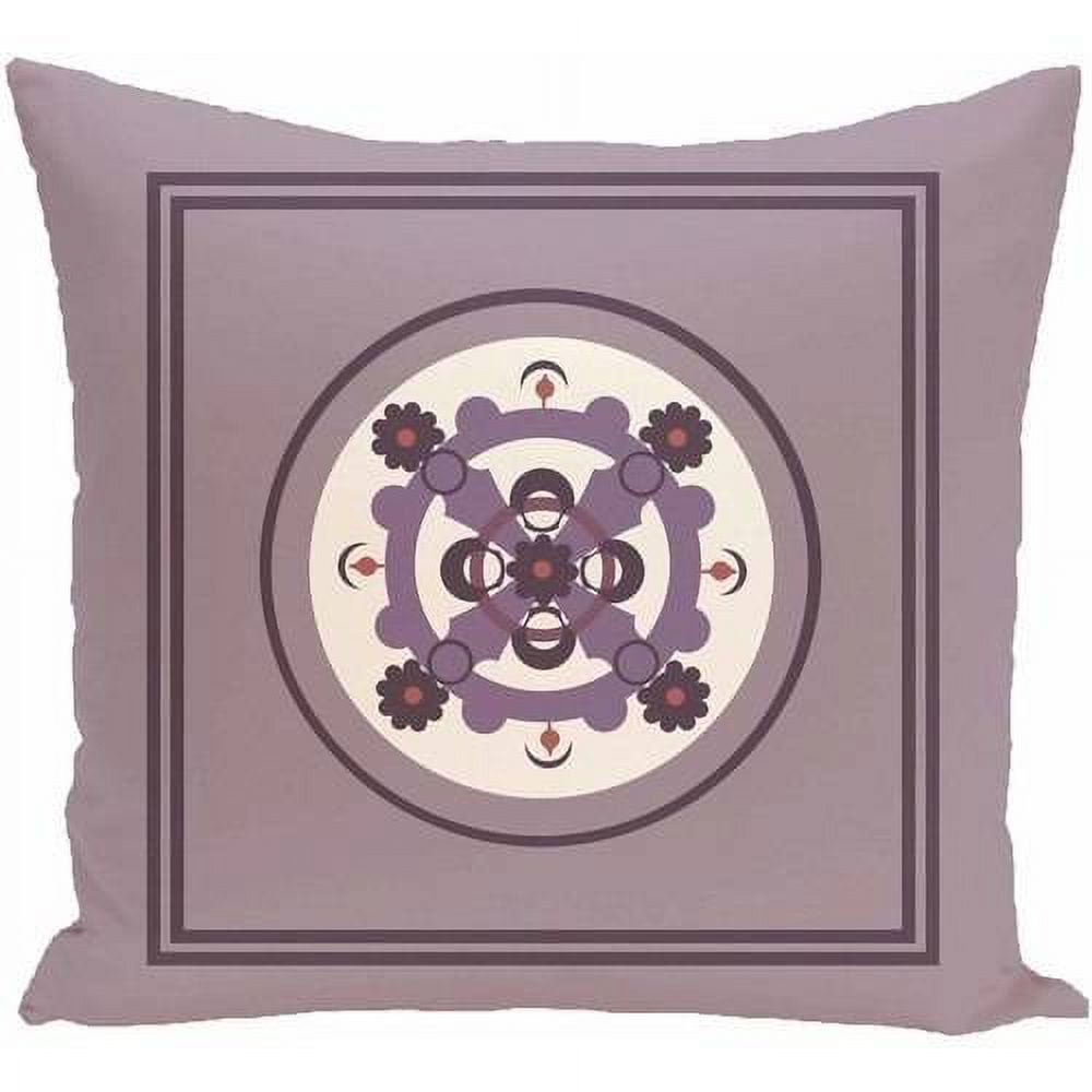 Simply Daisy 16" x 16" Kaleidoscope Geometric Print Pillow