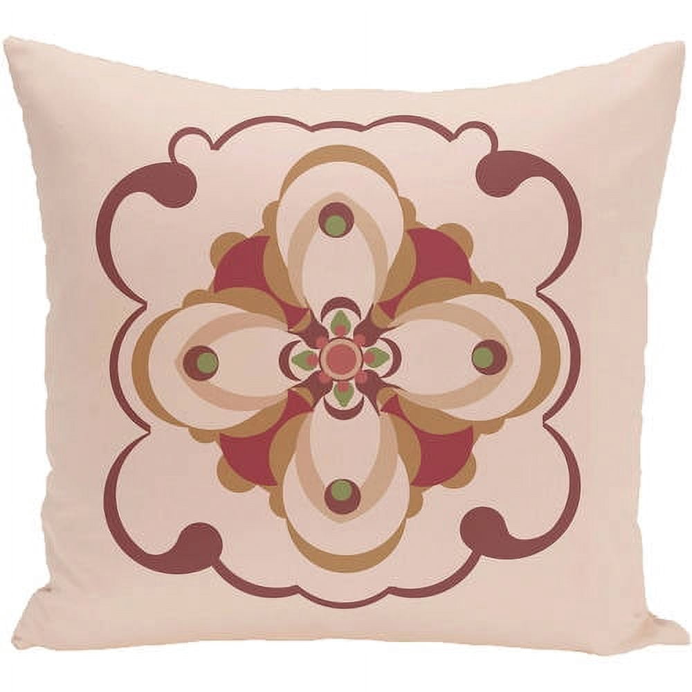 Simply Daisy 16" x 16" Kaleidoscope Too Geometric Print Outdoor Pillow