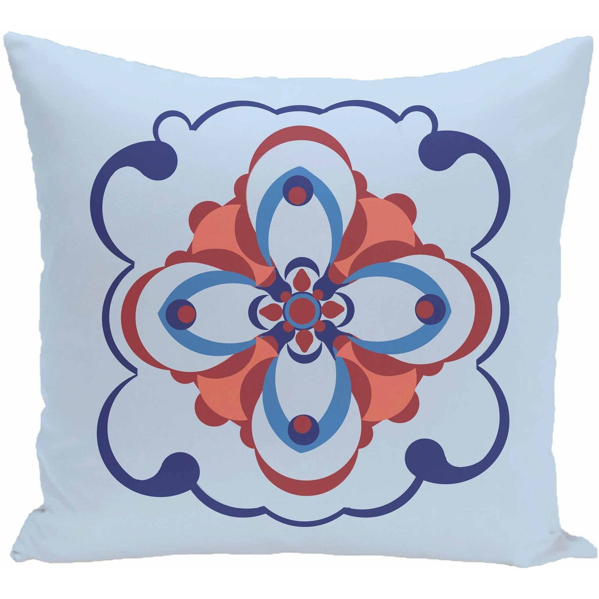 Simply Daisy 16" x 16" Kaleidoscope Too Geometric Print Pillow