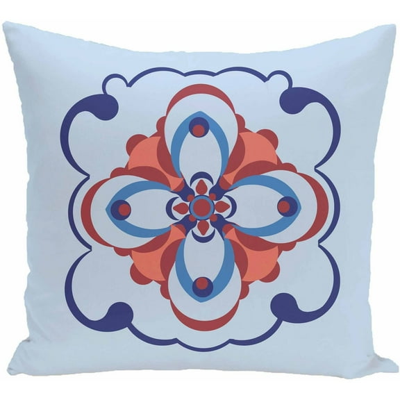 Simply Daisy 16" x 16" Kaleidoscope Too Geometric Print Pillow
