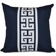 thumbnail image 1 of Simply Daisy 16" x 16" Key Stripe Print Pillow, Navy, 1 of 2