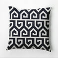 thumbnail image 1 of Simply Daisy 16" x 16" Keyed Up Geometric Pillow, Navy (1 count), 1 of 1